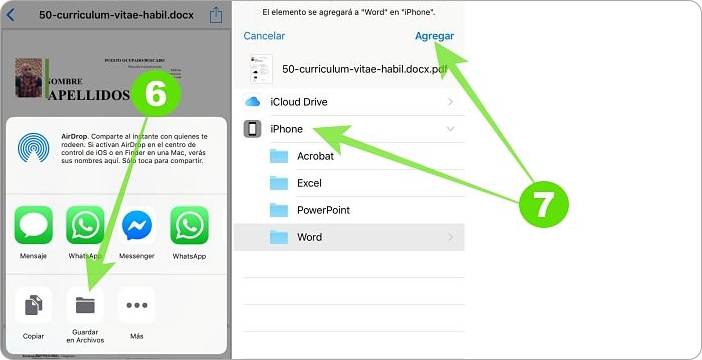 C Mo Crear Pdf En Iphone Convertir Archivos A Pdf En Ios