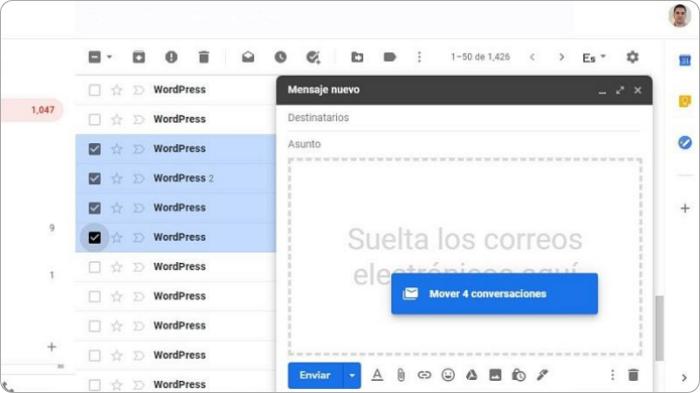 C Mo Adjuntar Un Correo En Otro Correo De Gmail