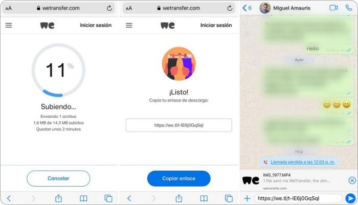 Cómo Enviar Videos Y Archivos Pesados Por Whatsapp 5301