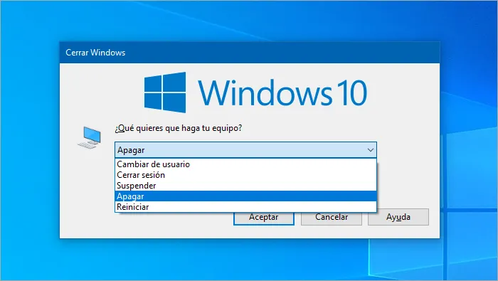 Cómo Apagar Y Reiniciar La Computadora Con El Teclado - Camino Geek